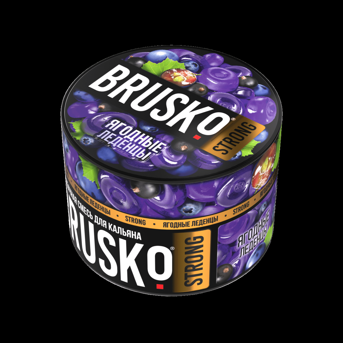Смесь Brusko Strong ягодные леденцы  50 гр