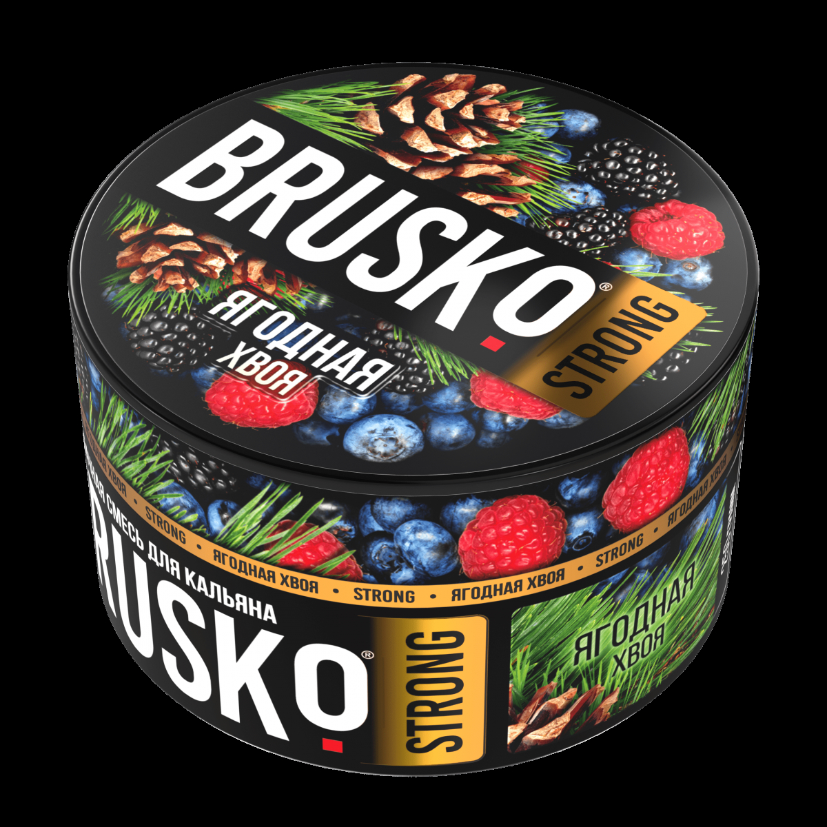 Смесь Brusko Strong ягодная хвоя  250 гр
