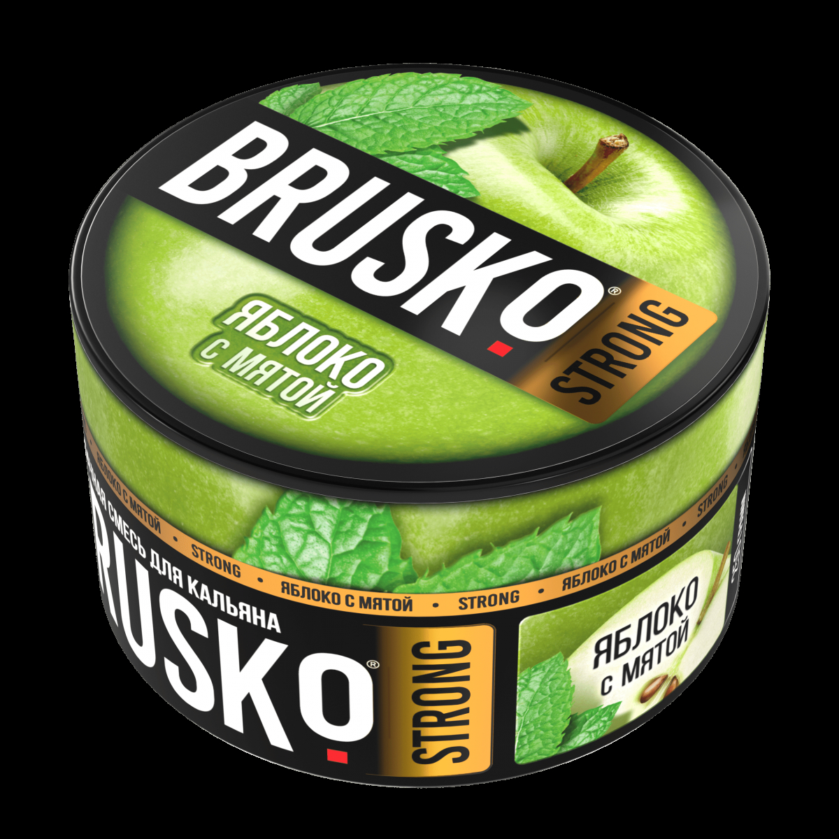 Смесь Brusko Strong яблоко с мятой  250 гр