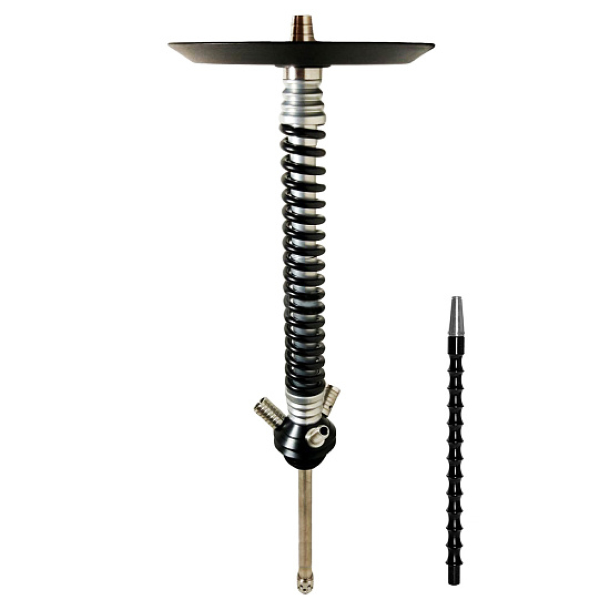 Кальян Mamay Custom V3 №12 Coilovers Хром-Черный 