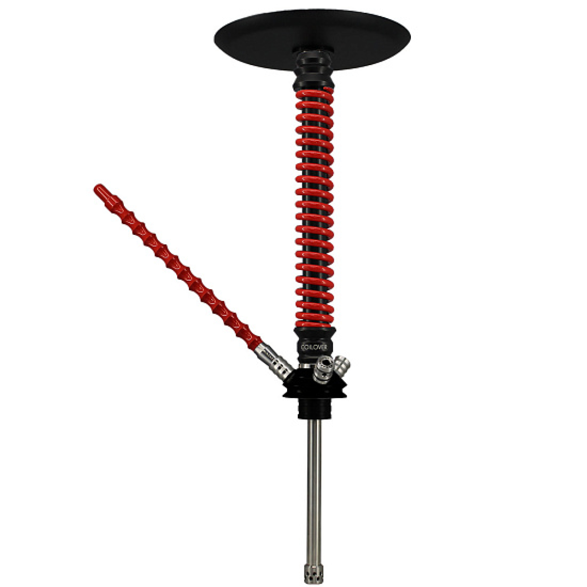 Кальян Mamay Custom V3 №12 Coilovers Черно-Красный 
