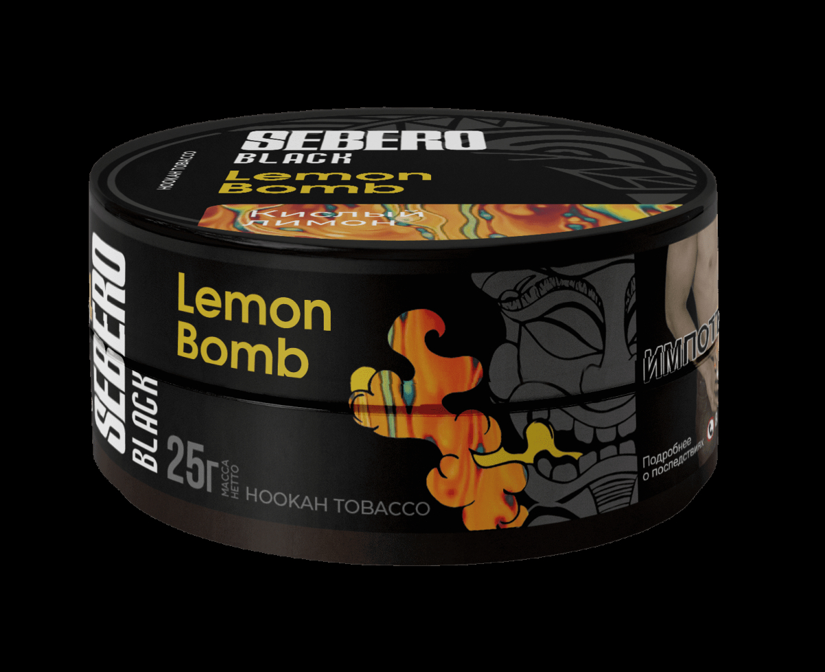 Табак Sebero Black Lemon Bomb  25 грамм