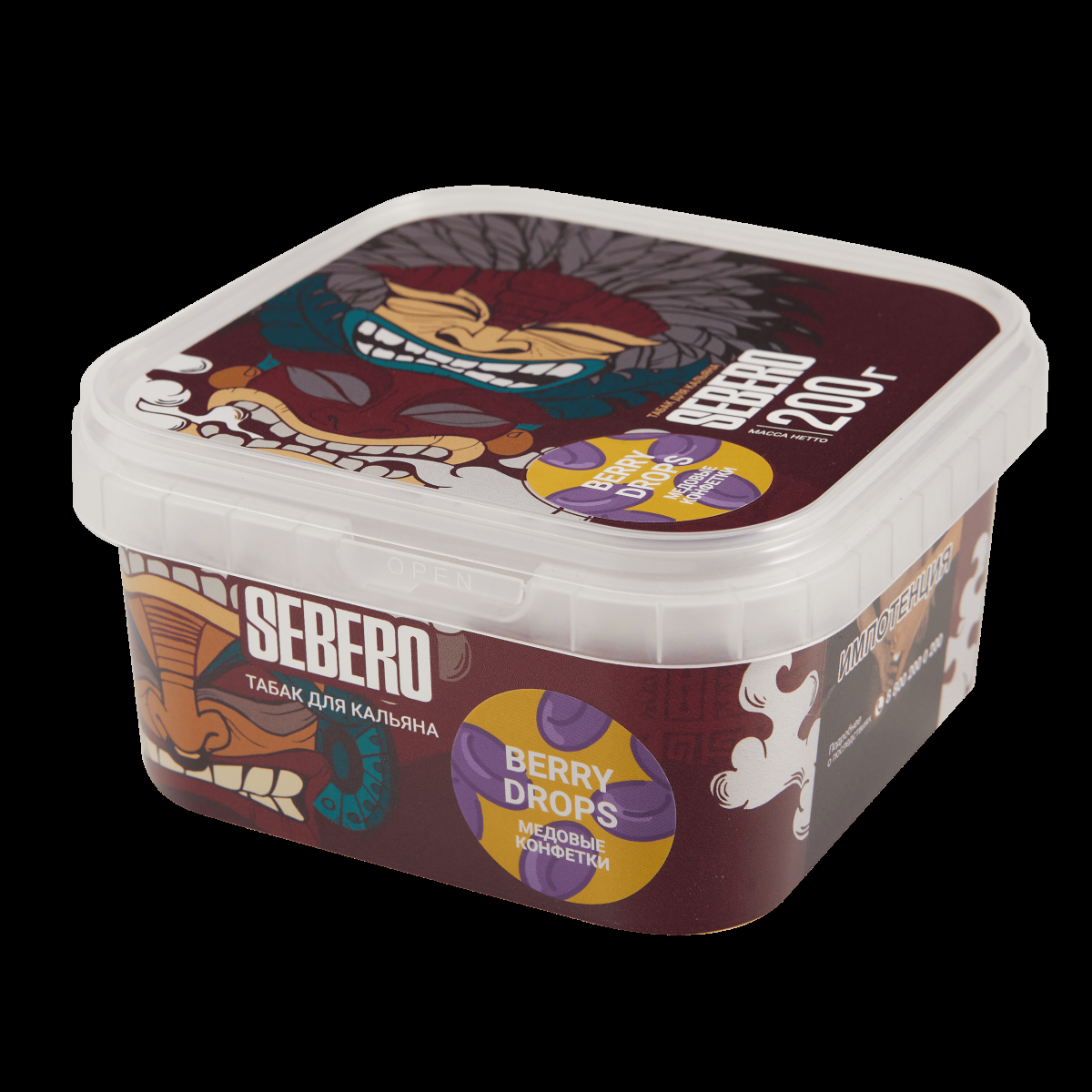 Табак Sebero Berry drops  200 грамм