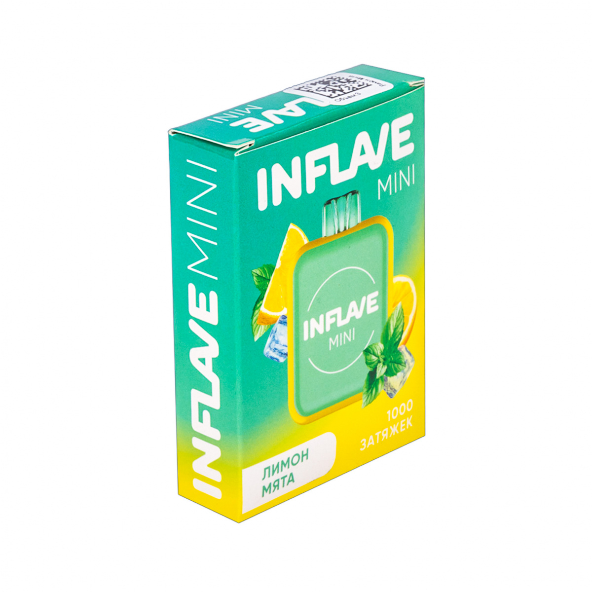 Inflave Mini Лимон Мята (1000 Затяжек)