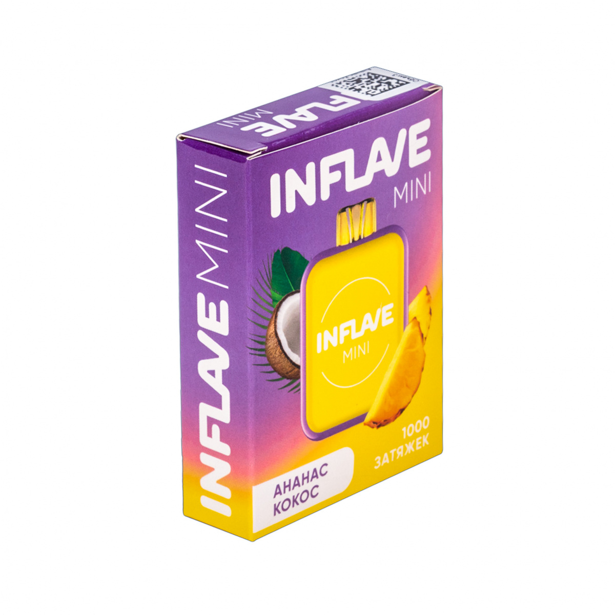 Inflave Mini Ананас Кокос (1000 Затяжек)