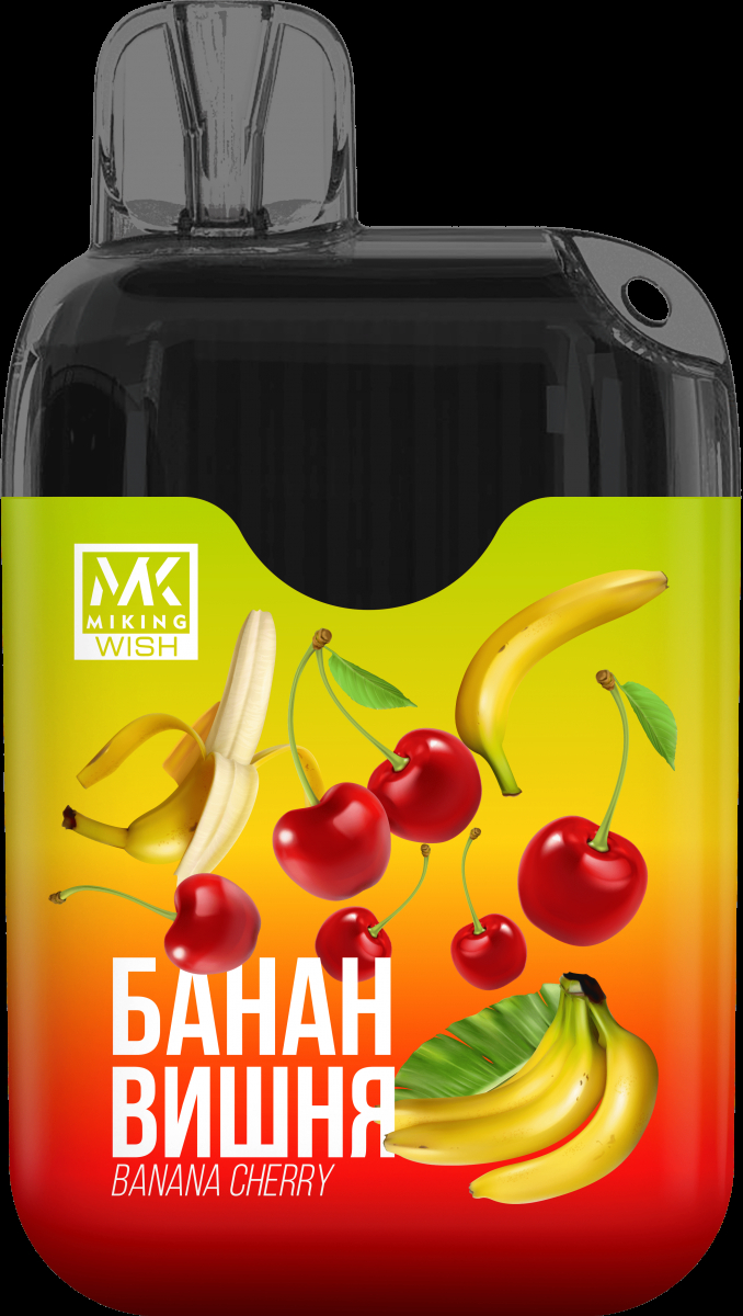 Miking Банан Вишня (6000 Затяжек)