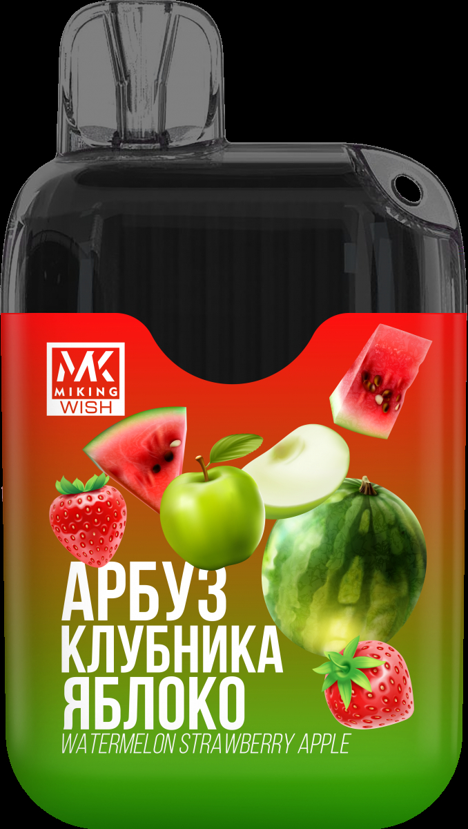 Miking Арбуз Клубника Яблоко (6000 Затяжек)