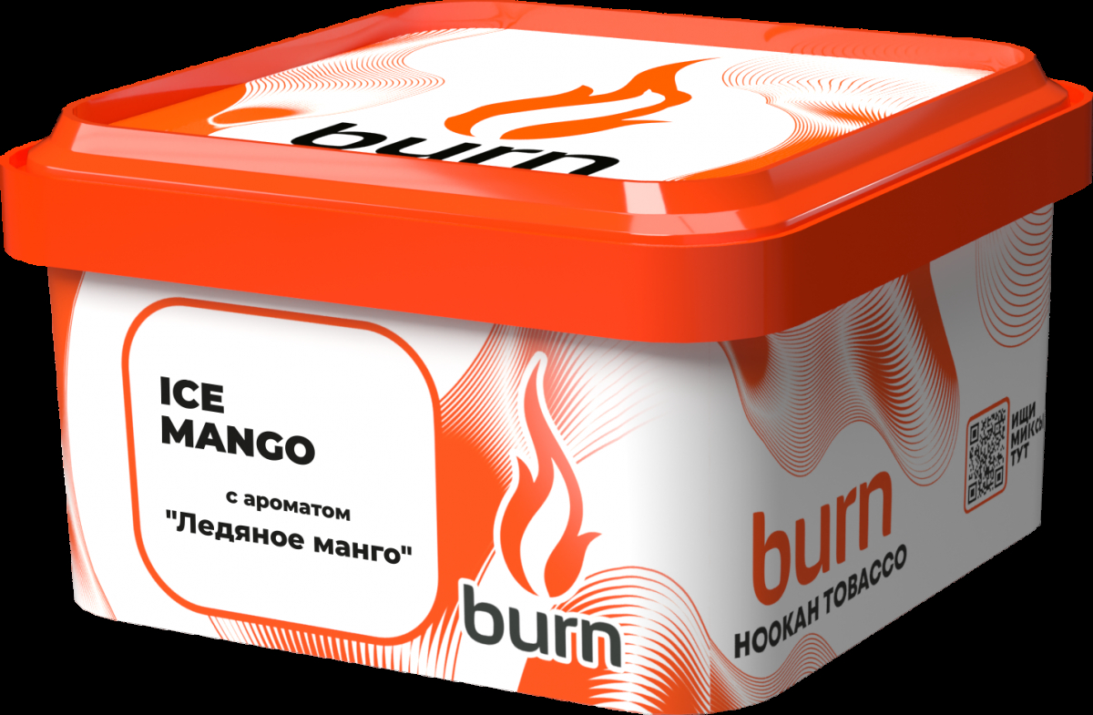 Табак Burn Ice Mango  200 грамм
