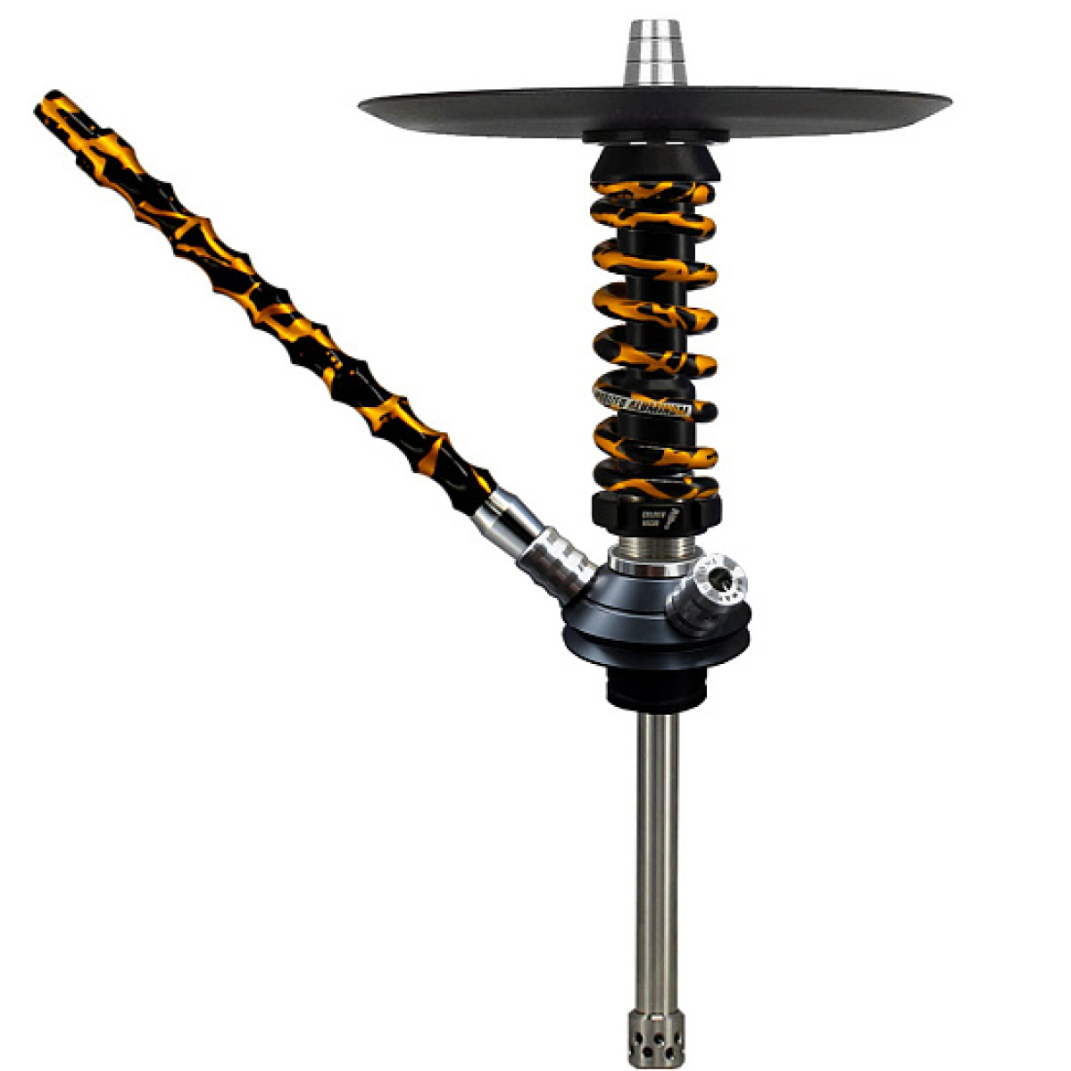 Кальян Mamay Custom Coilovers Micro Черный-Gold Сплеш 