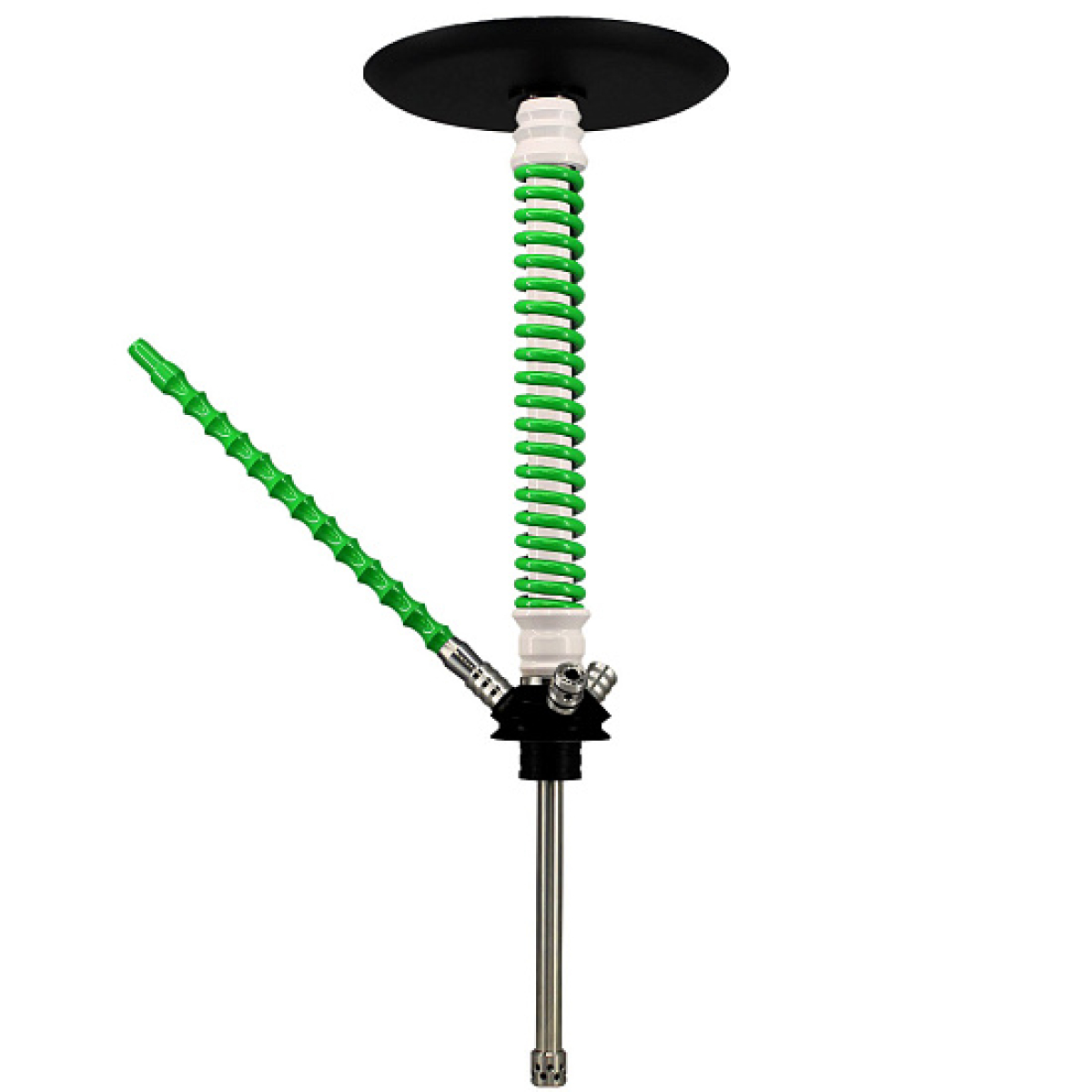 Кальян Mamay Custom V3 №12 Coilovers Белый-Салат 