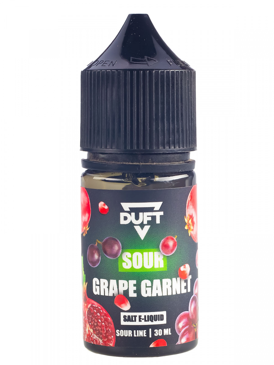 Жидкость Duft Sour Line Salt 20 Grape Garnet 30 Мл