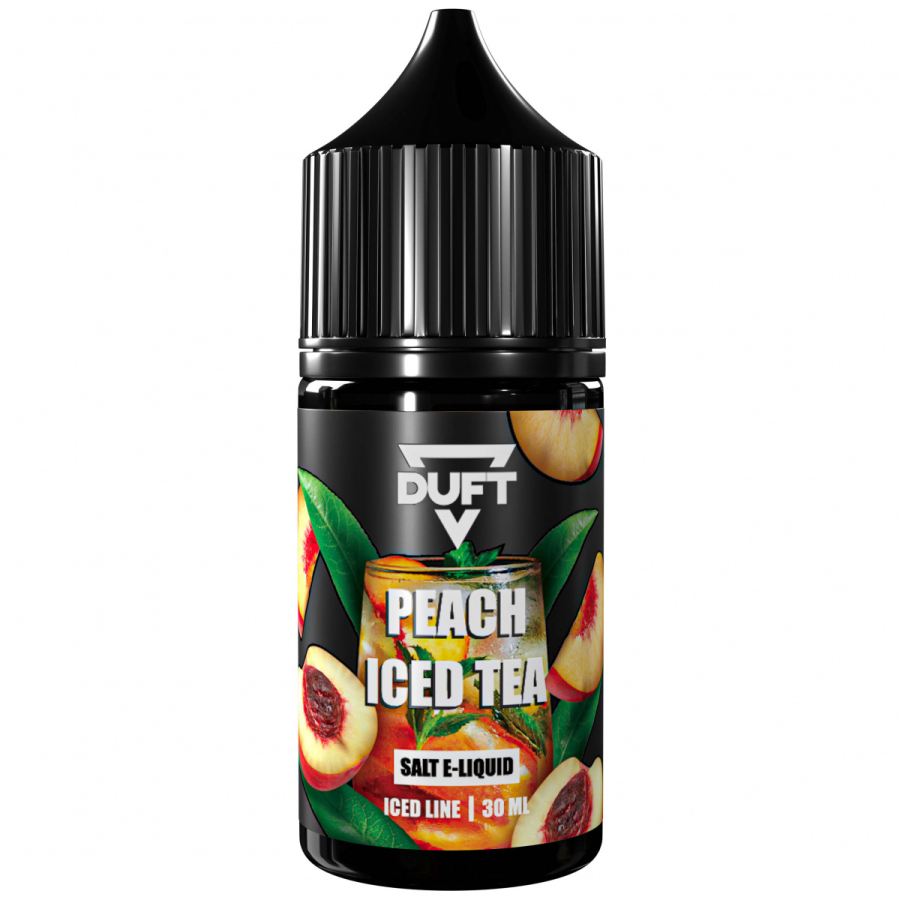 Жидкость Duft Iced Line Salt 20 Peach Iced Tea 30 Мл