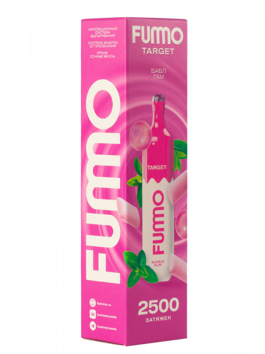 Fummo Target Бабл Гам (2500 Затяжек)