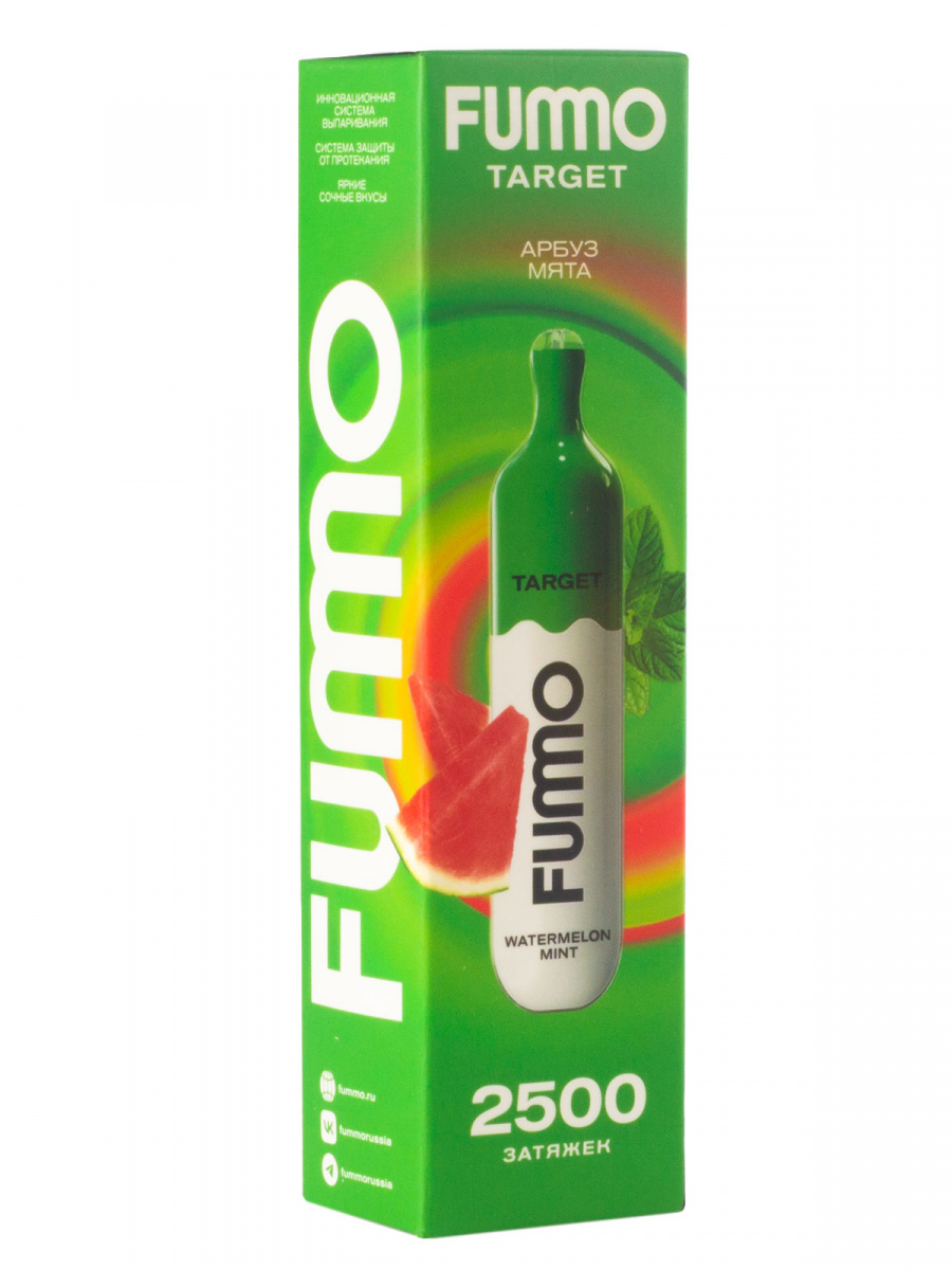 Fummo Target Арбуз Мята (2500 Затяжек)
