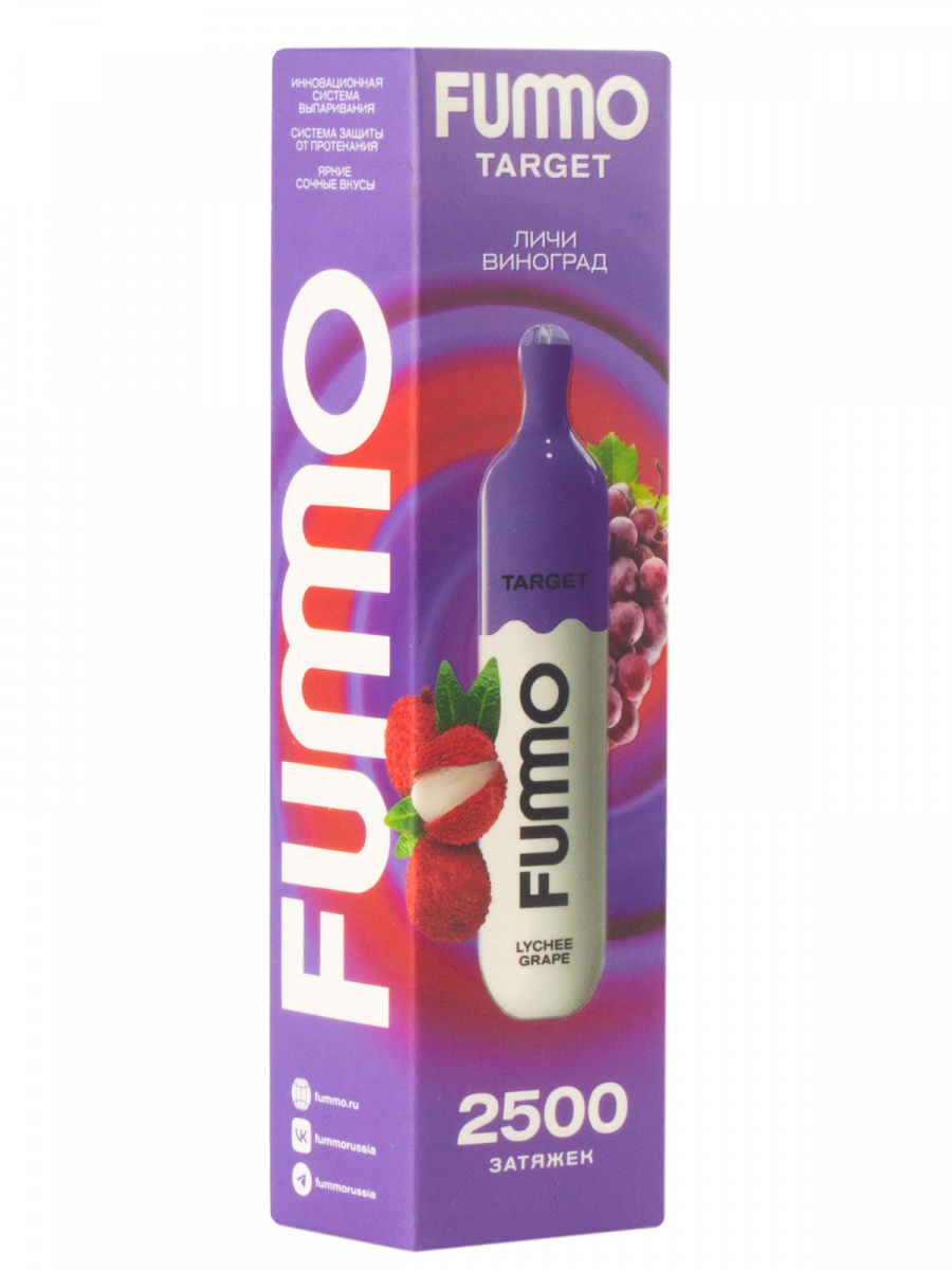 Fummo Target Личи Виноград (2500 Затяжек)
