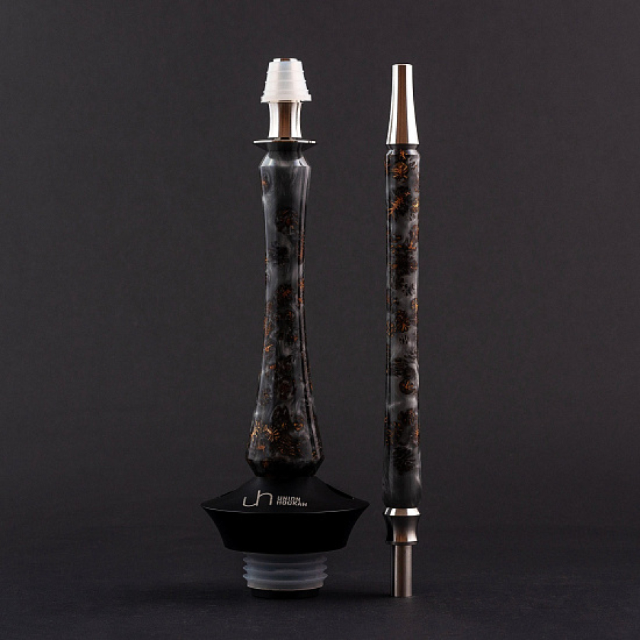 Кальян Union Hookah Sleek Акрил С Шишками Серый 