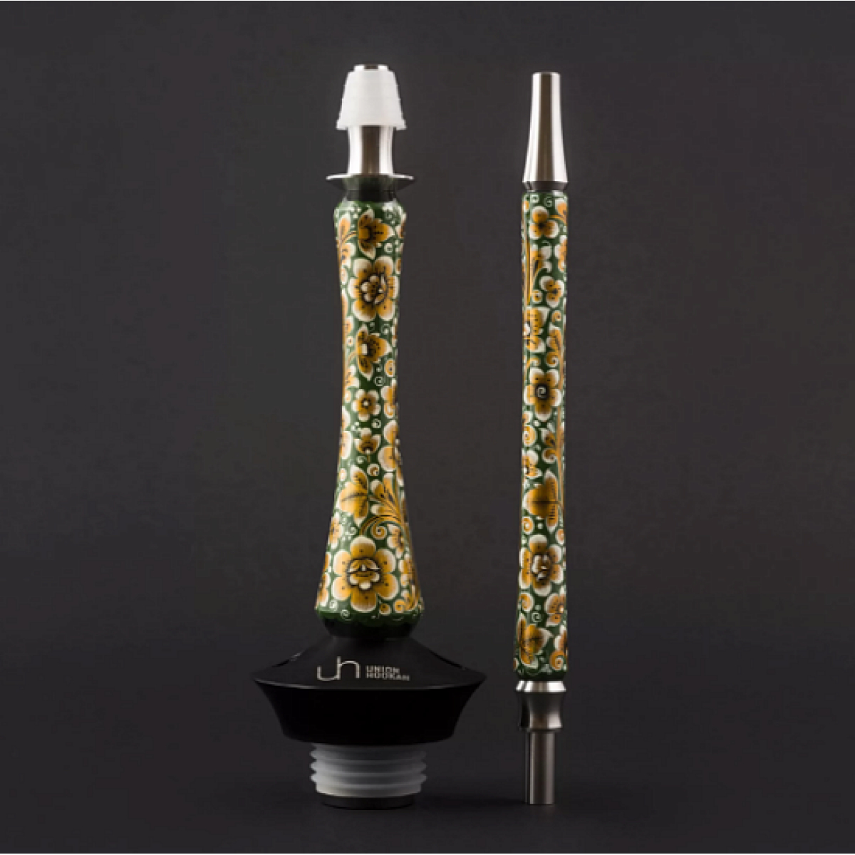 Кальян Union Hookah Sleek Хохлома Зеленый 