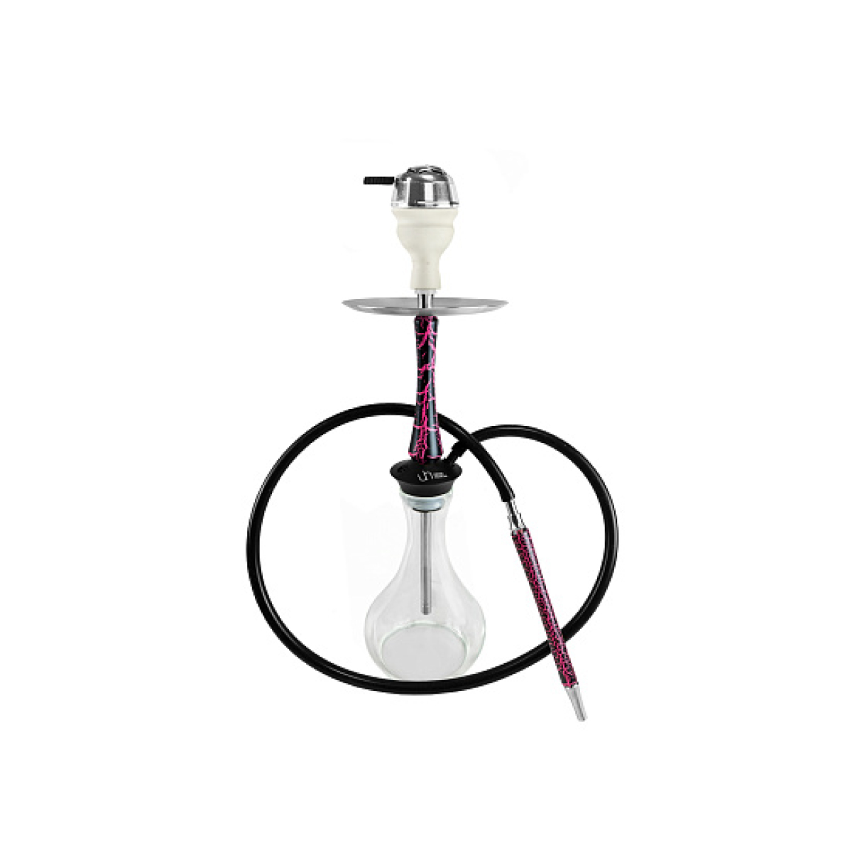 Кальян Union Hookah Sleek Кракле Розовый 
