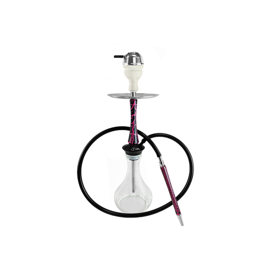 Кальян Union Hookah Sleek Кракле Розовый 