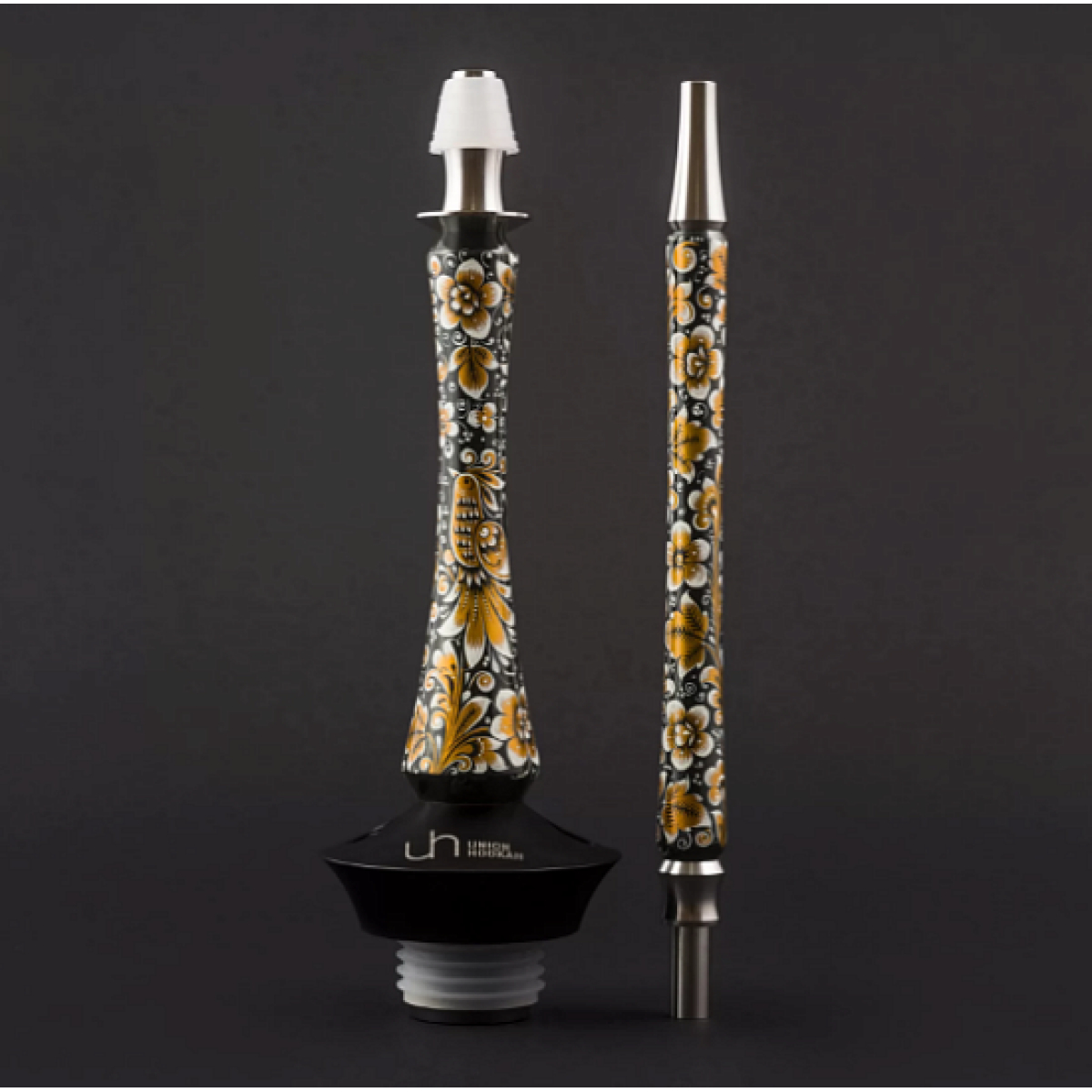 Кальян Union Hookah Sleek Хохлома Черный 