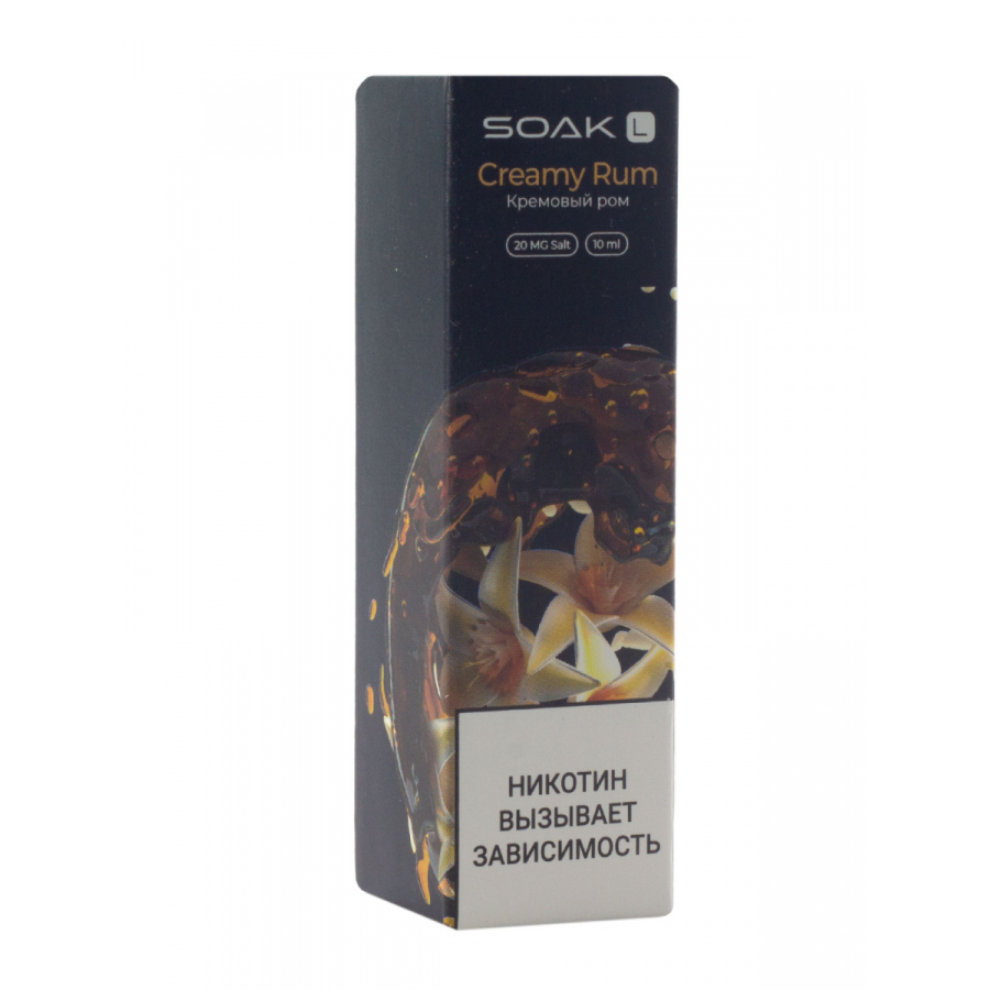 Жидкость Soak Creamy Rum 10 Мл 2 Мг