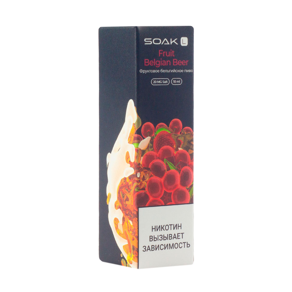 Жидкость Soak Fruit Belgian Beer 10 Мл 2 Мг