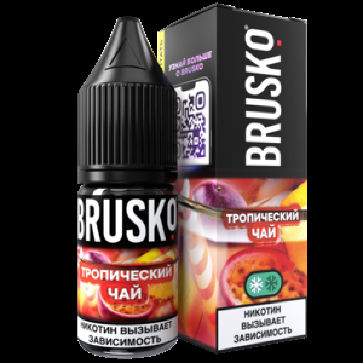 Жидкость Brusko Salt Тропический Чай 10 Мл 2 Мг
