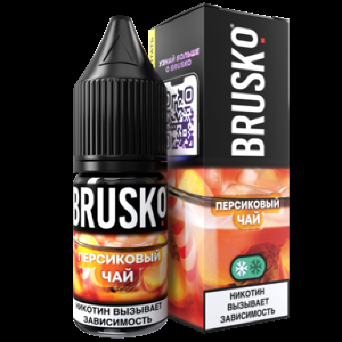 Жидкость Brusko Salt Перссиковый Чай 10 Мл 2 Мг