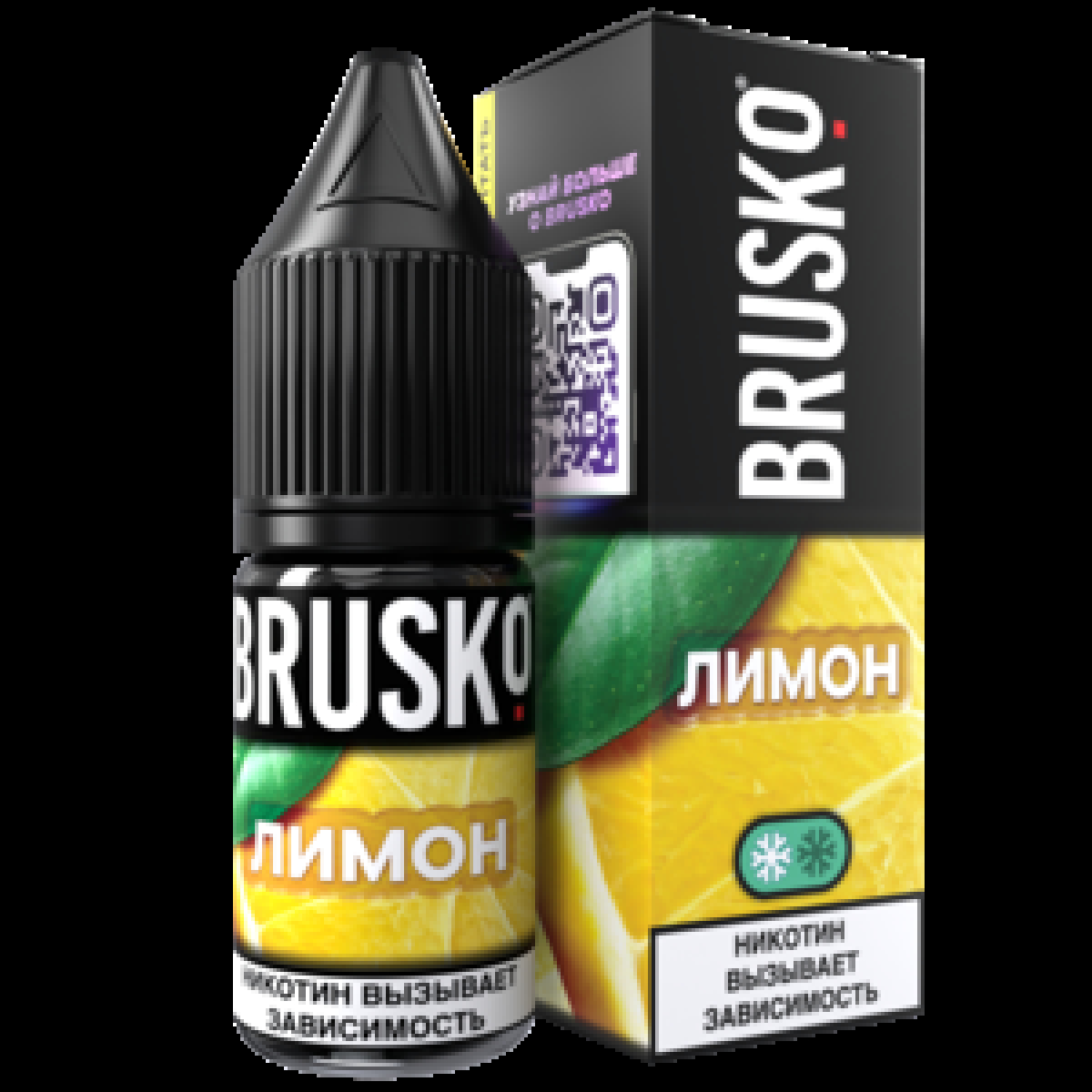 Жидкость Brusko Salt Лимон 10 Мл 2 Мг