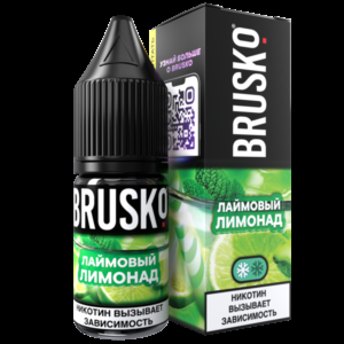 Жидкость Brusko Salt Лаймовый Лимонад 10 Мл 2 Мг