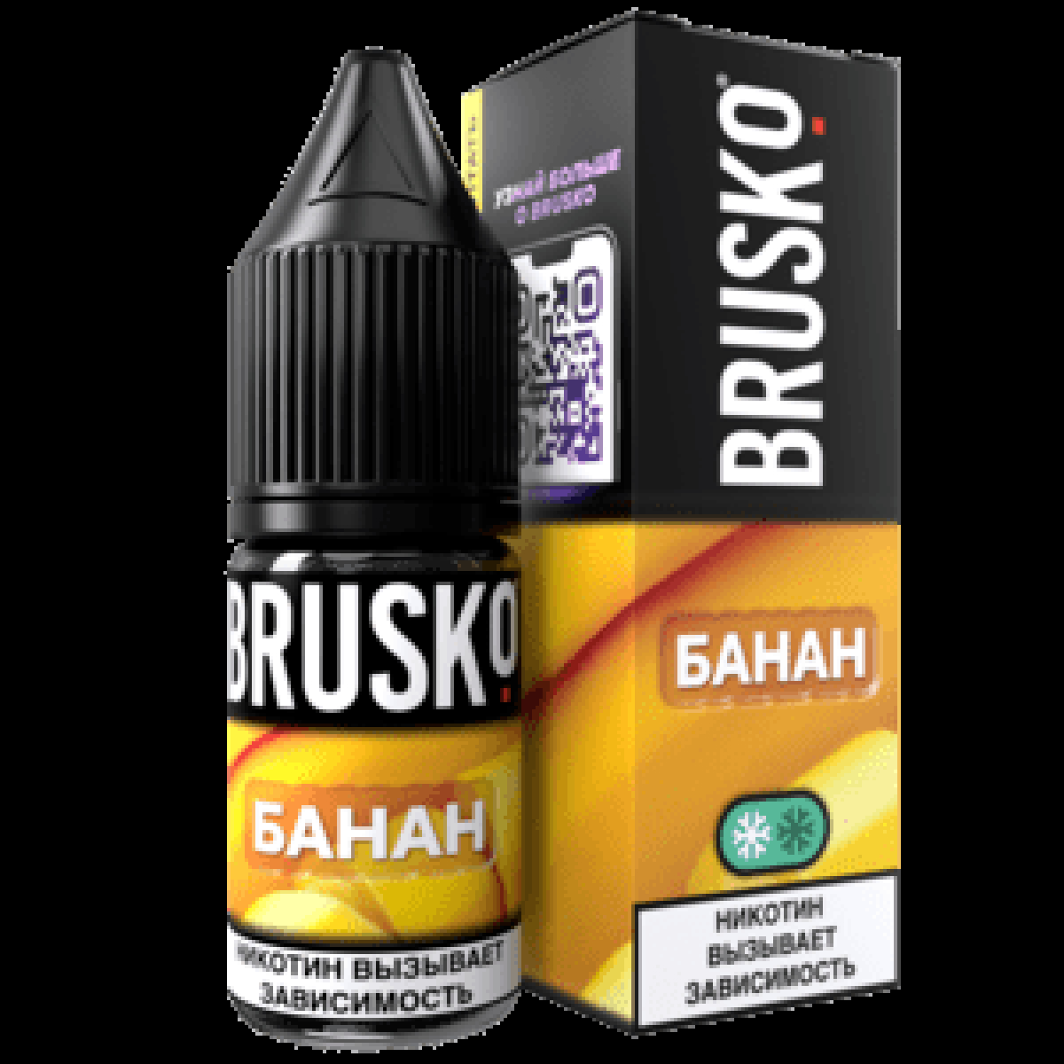 Жидкость Brusko Salt Банан 10 Мл 2 Мг