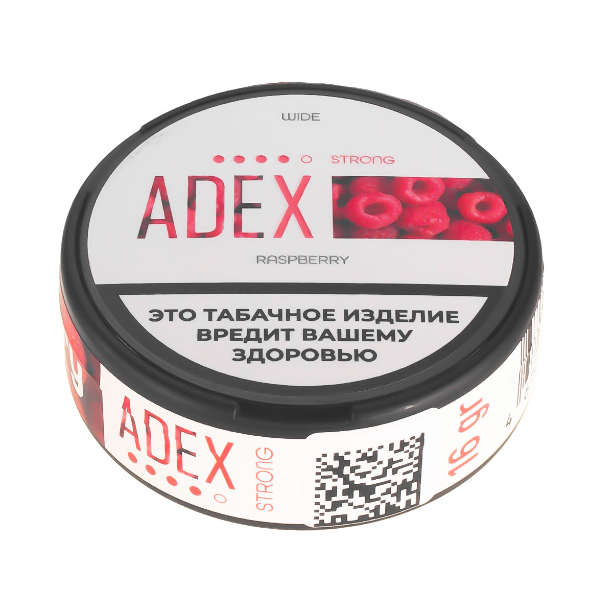 Жевательный табак Adex Strong Raspberry 9 грамм