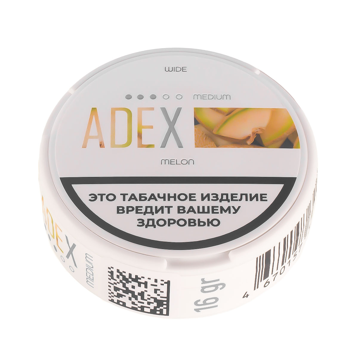 Жевательный табак Adex Medium Melon 9 грамм