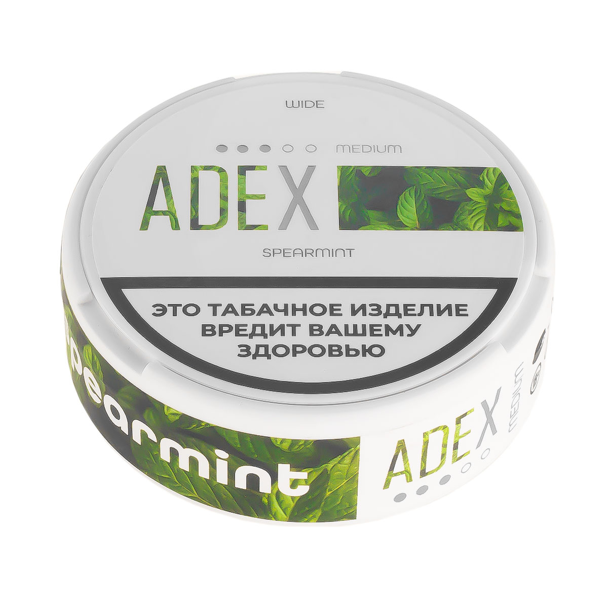 Жевательный табак Adex Medium Spearmint 9 грамм