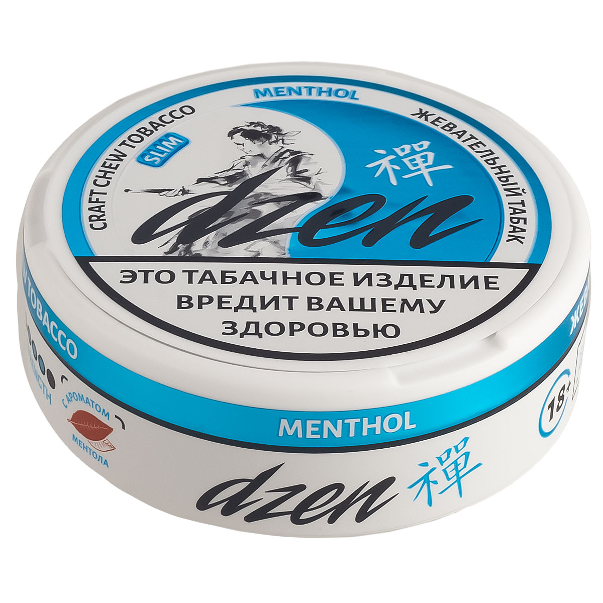 Жевательный табак Dzen Slim Menthol 9 грамм