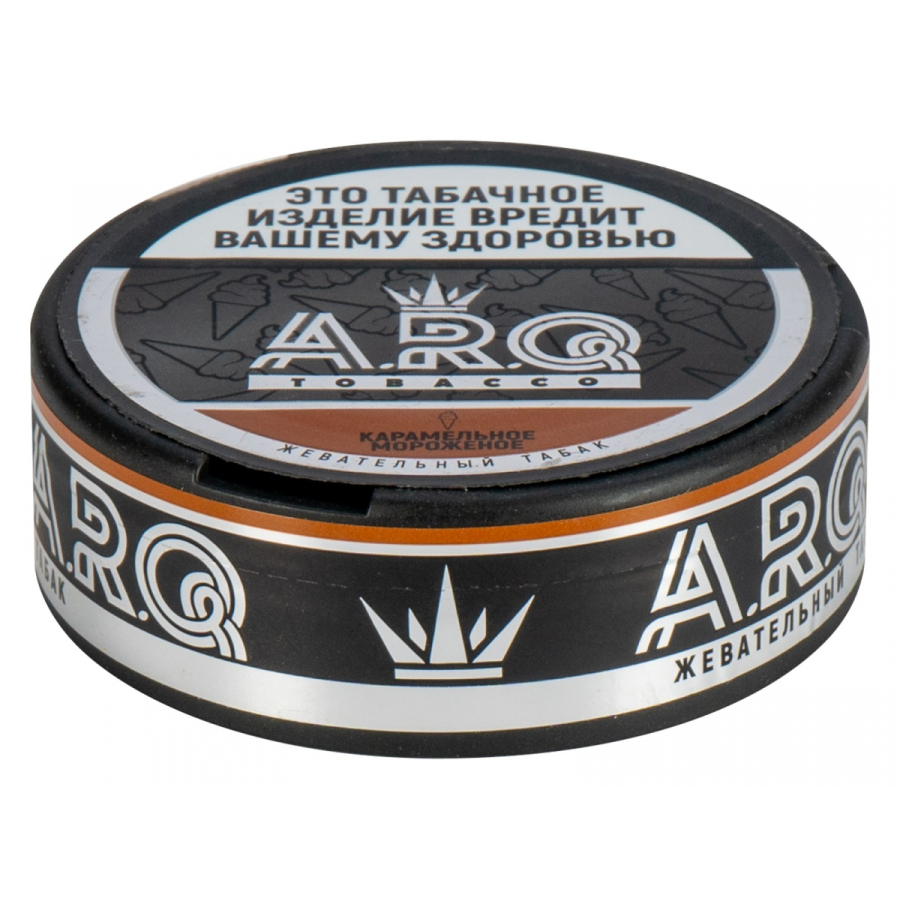 Жевательный табак Arq Tobacco Карамельное Мороженое  16 грамм