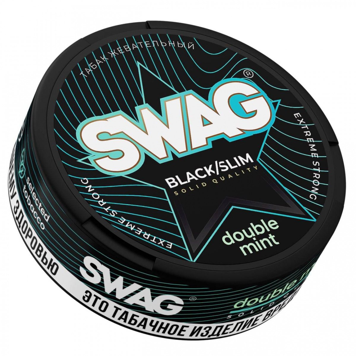 Жевательный табак Swag Strong Double Mint 10 грамм