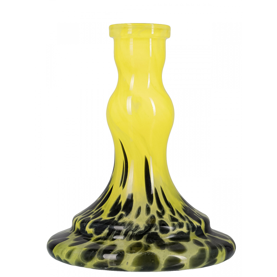 Колба Vessel Glass Волна Чёрно-Жёлтый Алебастр