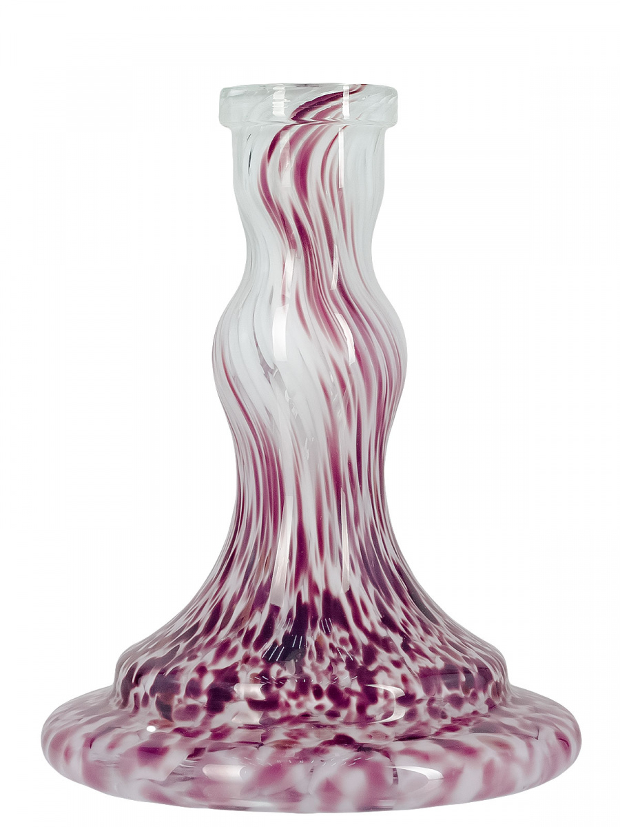 Колба Vessel Glass Волна Крошка Белый Марганец