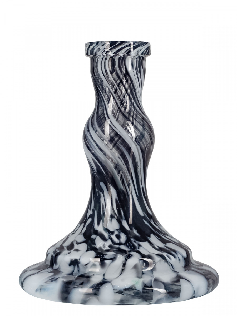 Колба Vessel Glass Волна Крошка Чёрно-Белая