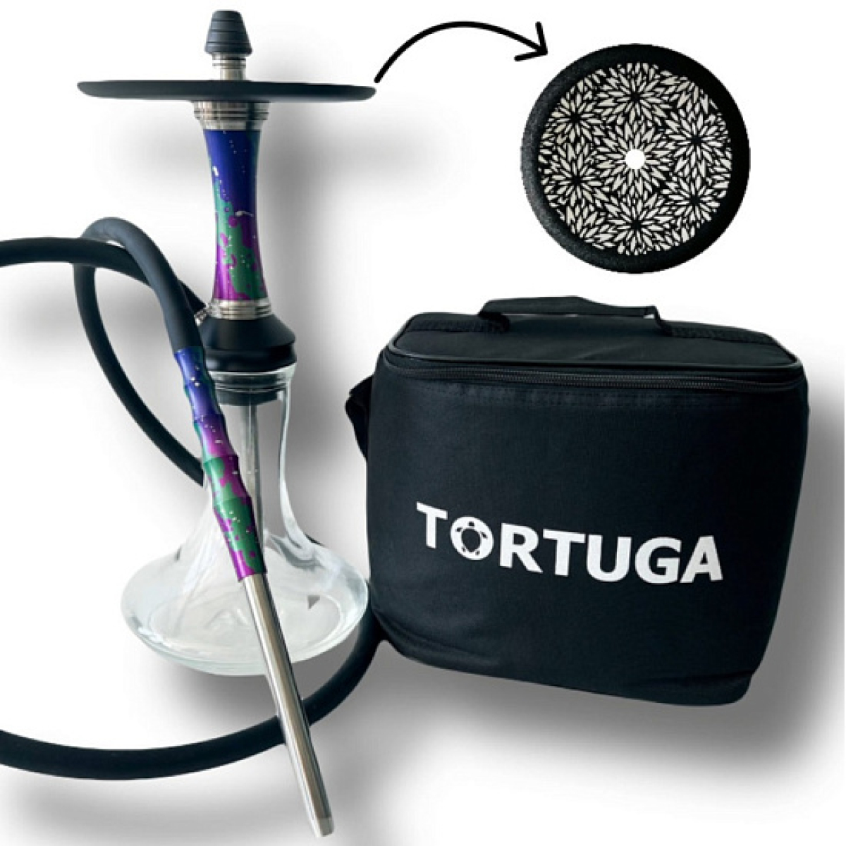 Кальян Tortuga Рейнджер Мини Кастом Брызги 