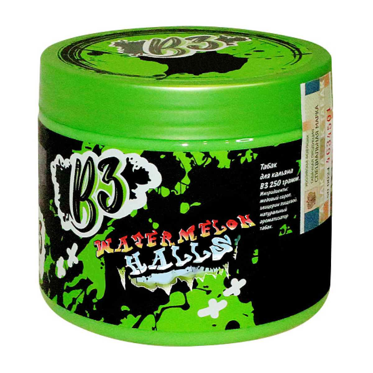 Табак B3 Watermelon Halls  250 грамм