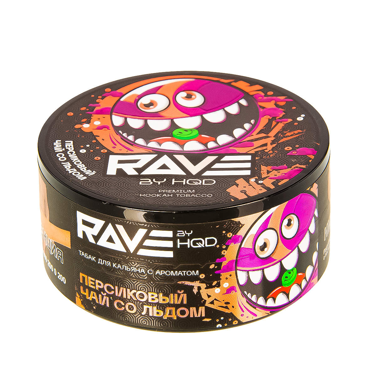 Табак Rave By Hqd Персиковый Чай Со Льдом  25 грамм