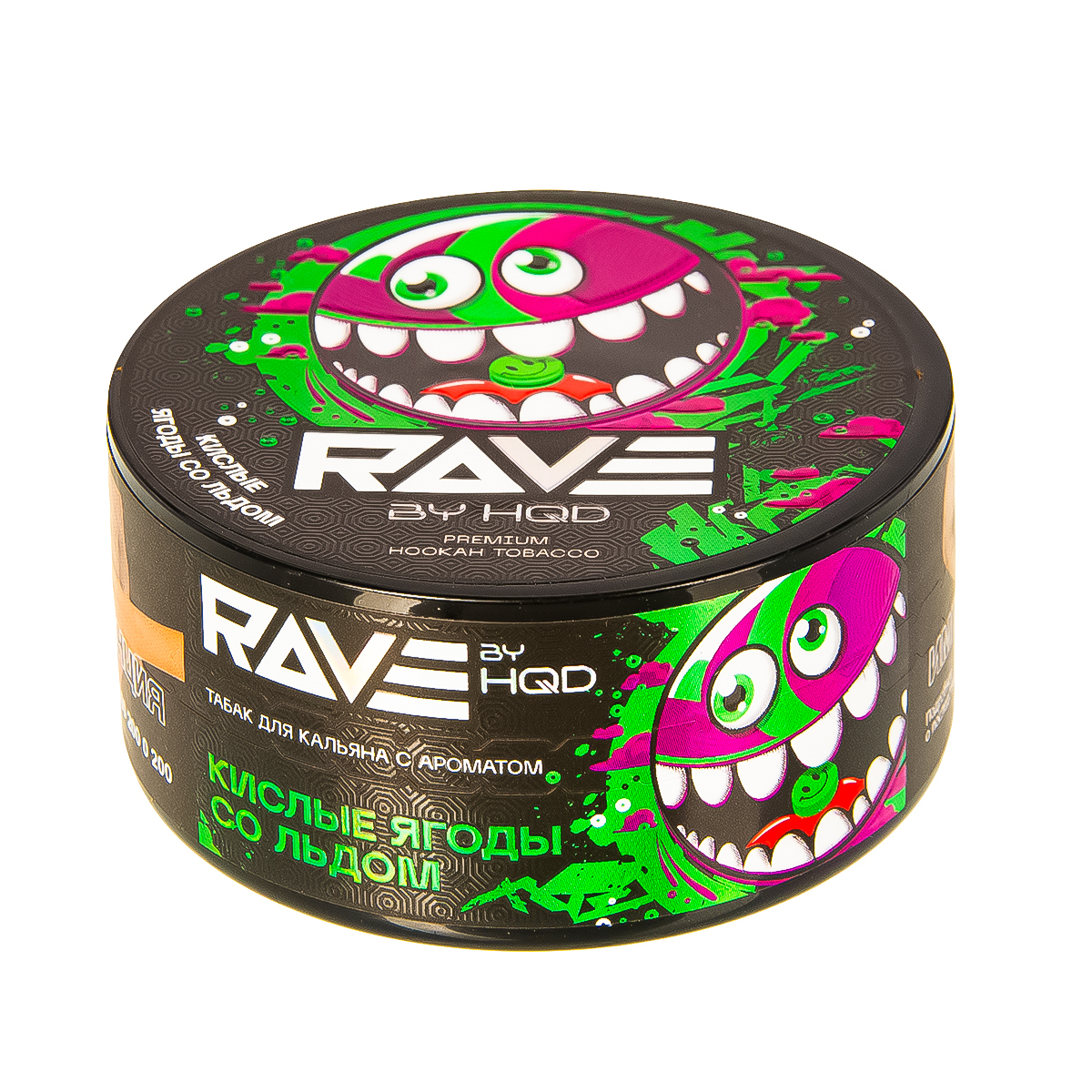 Табак Rave By Hqd Кислые Ягоды Со Льдом  25 грамм
