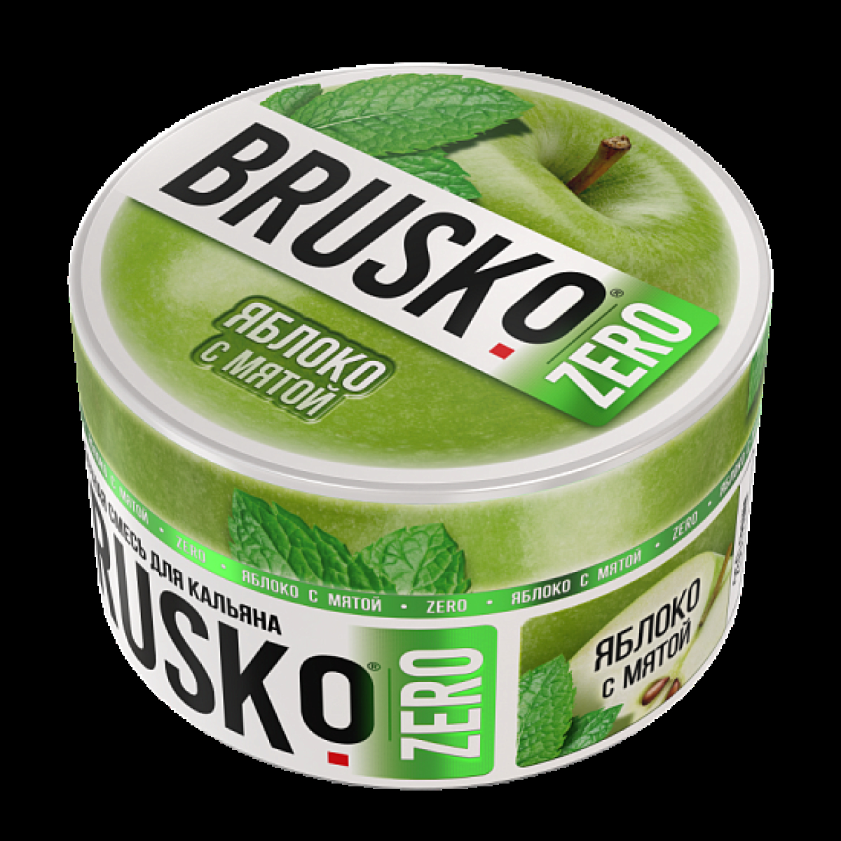 Смесь Brusko Яблоко С Мятой (Zero)  250 гр