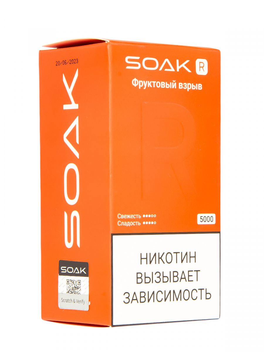 Soak R Фруктовый Взрыв 5000 Затяжек