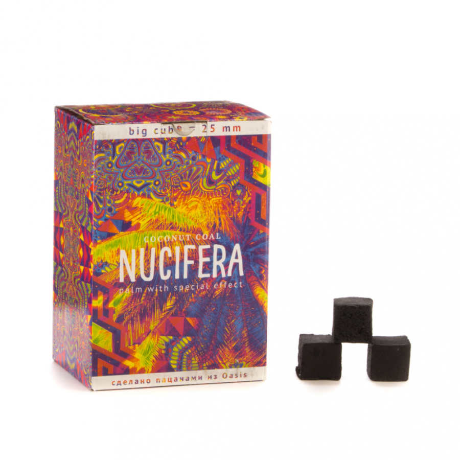 Уголь Nucifera Кокосовый 72 Шт (25 Мм)