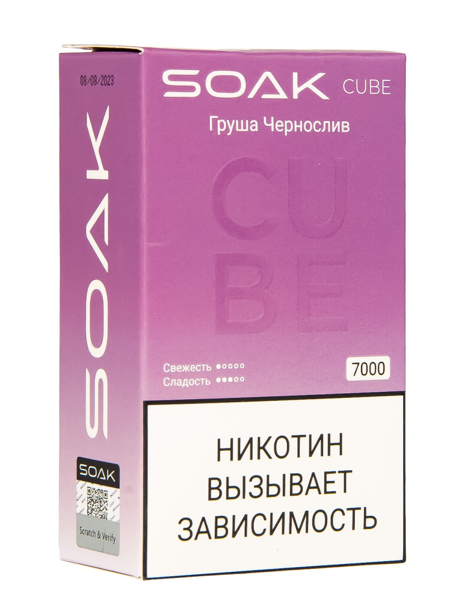 Soak Cube Груша Чернослив 7000 Затяжек