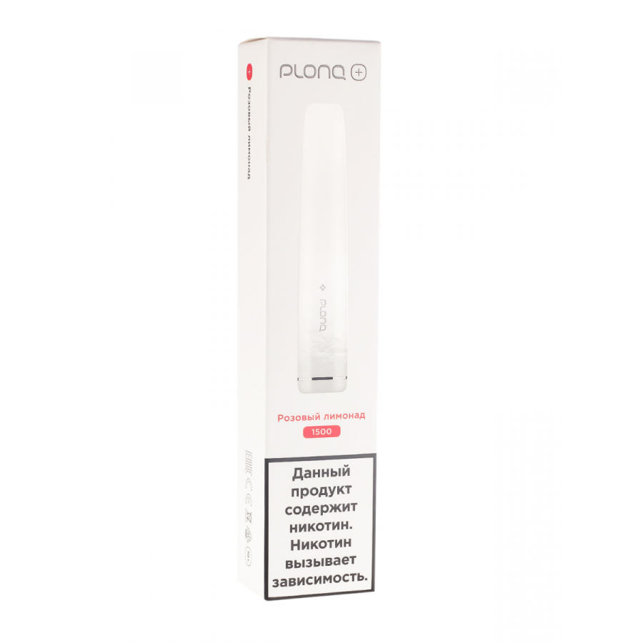 Plonq Plus Розовый Лимонад (1500 Затяжек) 20 Мг