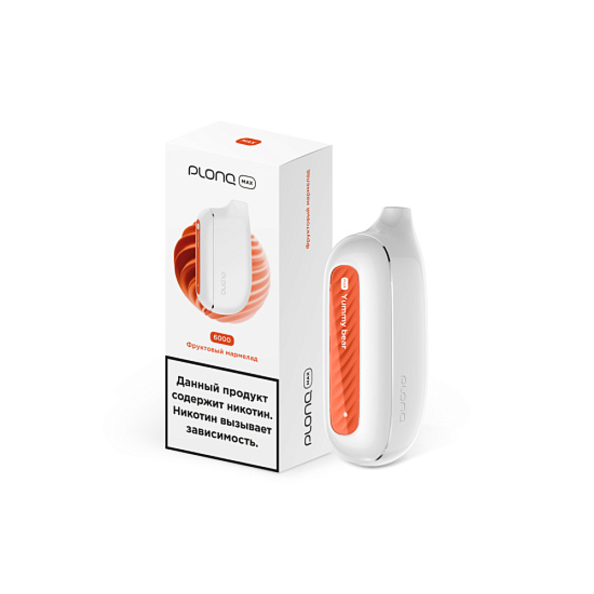 Plonq Max Фруктовый Мармелад (6000 Затяжек) 20 Мг
